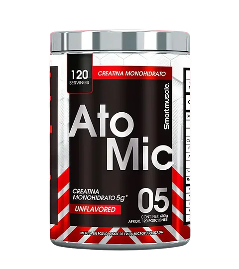Atomic Creatina Monohidratada 600 g Smart Muscle 