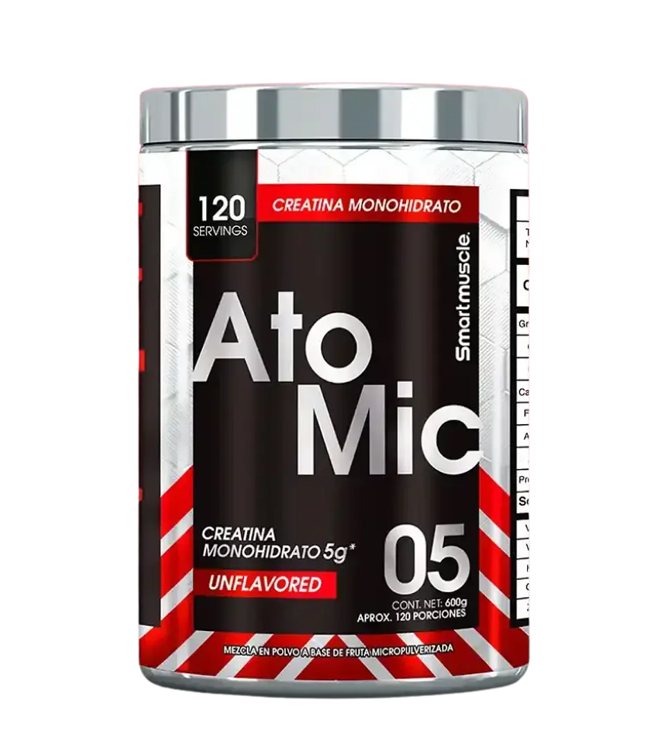 Atomic Creatina Monohidratada 600 g Smart Muscle  1