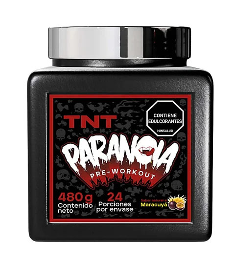  Paranoia Pre Entreno 480 g Maracuya TNT