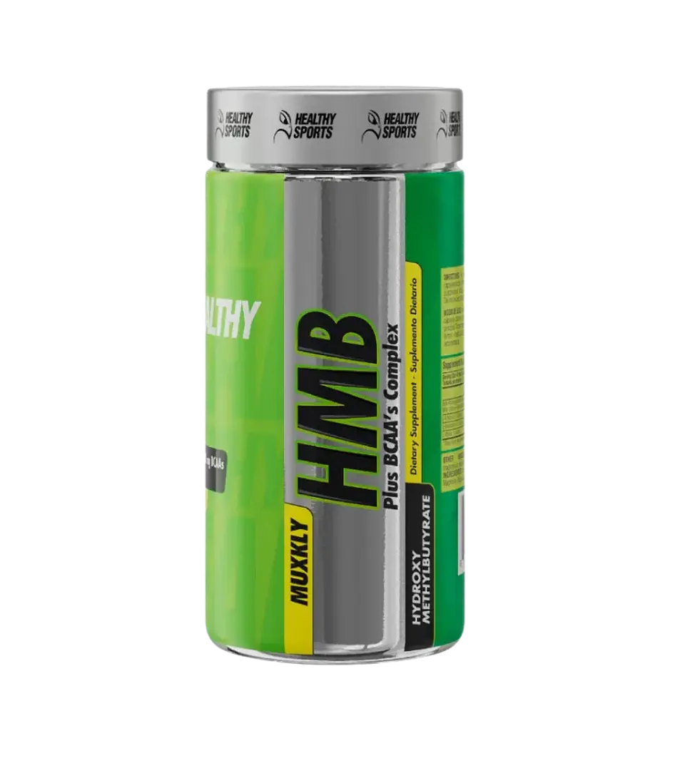 MUXKLY HMB Plus BCAA's Complex 120 Cápsulas Healthy Sports 1