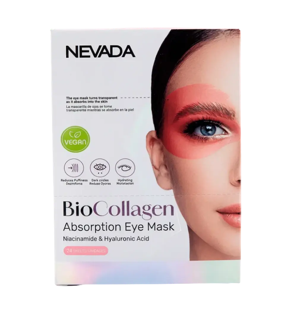 Mascarilla Contorno de Ojos Niacinamida + Ácido Hialurónico 24 Sobres Nevada 1