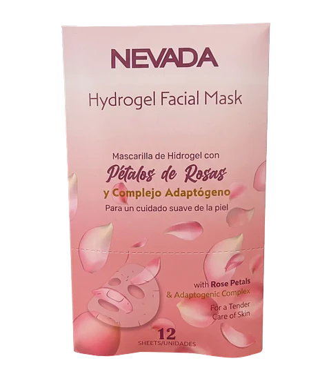 Mascarilla Hydrogel Rosas 12 Sobres Nevada