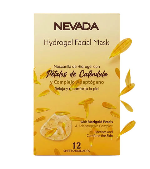 Mascarilla Hydrogel Caléndula 12 Sobres Nevada