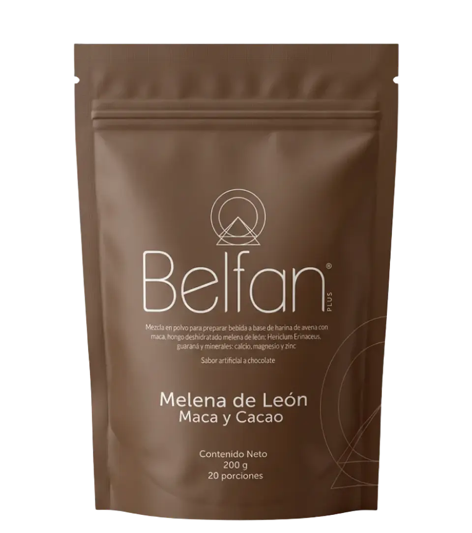 Melena de León Maca y Cacao 200 g Belfan Plus 1