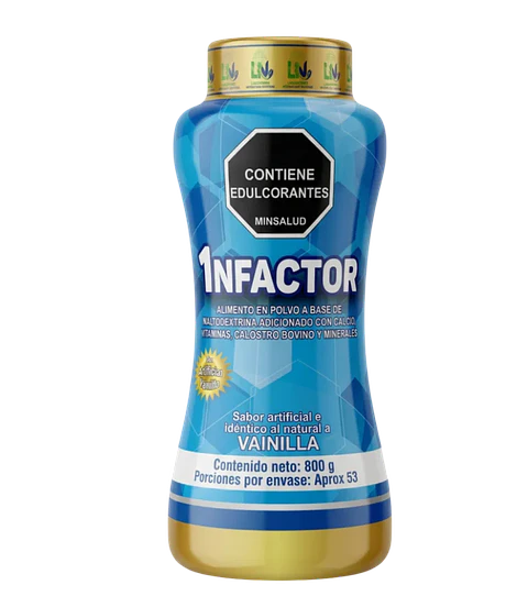 1NFactor Malteada 800 g Vainilla Internatural