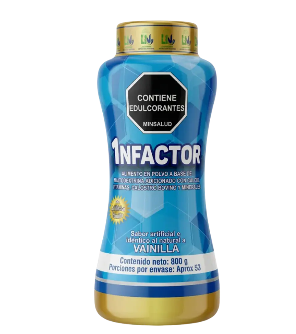 1NFactor Malteada 800 g Vainilla Internatural 1