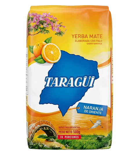 Yerba Mate Naranja de Oriente 500 g Taragüi 