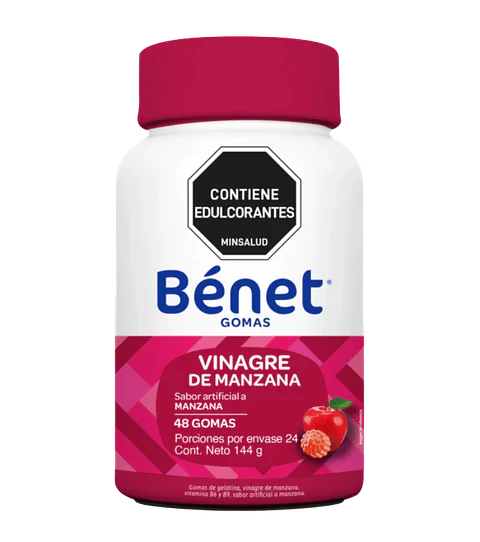 Gomas de Vinagre de Manzana 144 g Bénet
