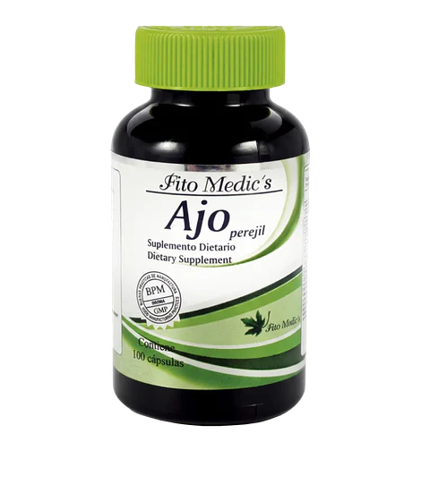 Ajo Perejil 100 Cápsulas Fito Medic's 