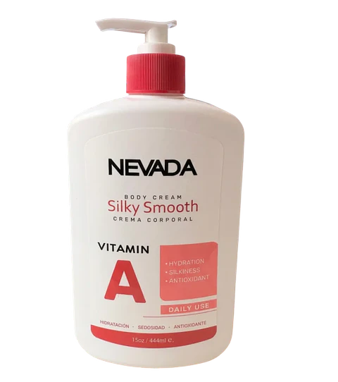 Crema Corporal Silky Smooth Vitamina A 444 ml Nevada