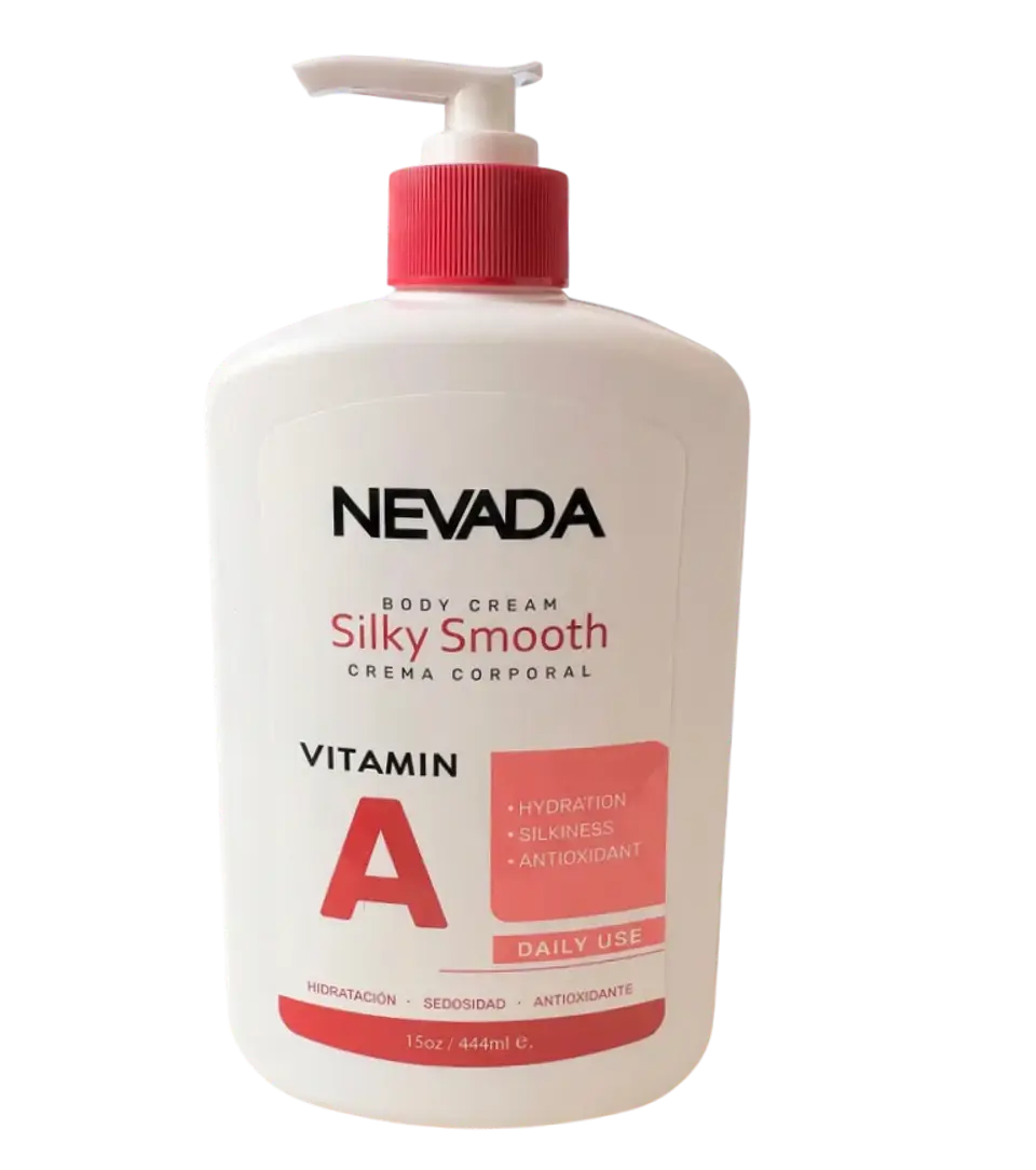 Crema Corporal Silky Smooth Vitamina A 444 ml Nevada 1
