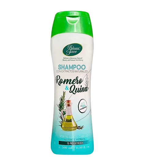 Shampoo Romero y Quina 500 ml Botánica Face