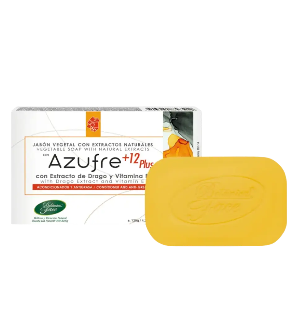 Jabón de Azufre 120 g  Botánica Face  1