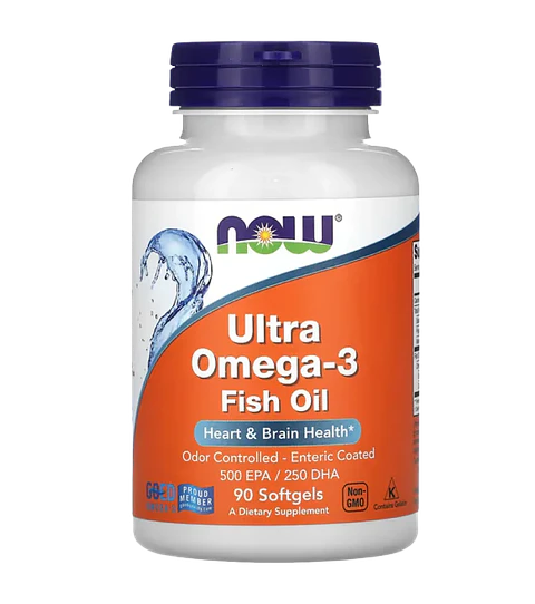 Ultra Omega 3-D  90 Softgels NOW Foods