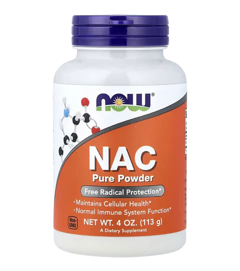 NAC Pure Powder 4 OZ  113 g NOW Foods