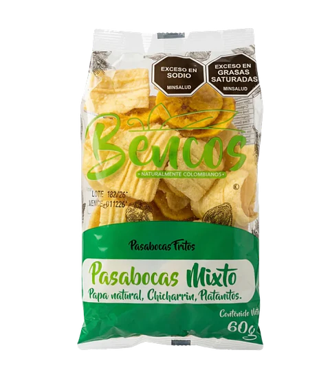 Chicharrín Mixto 40 g Bencos