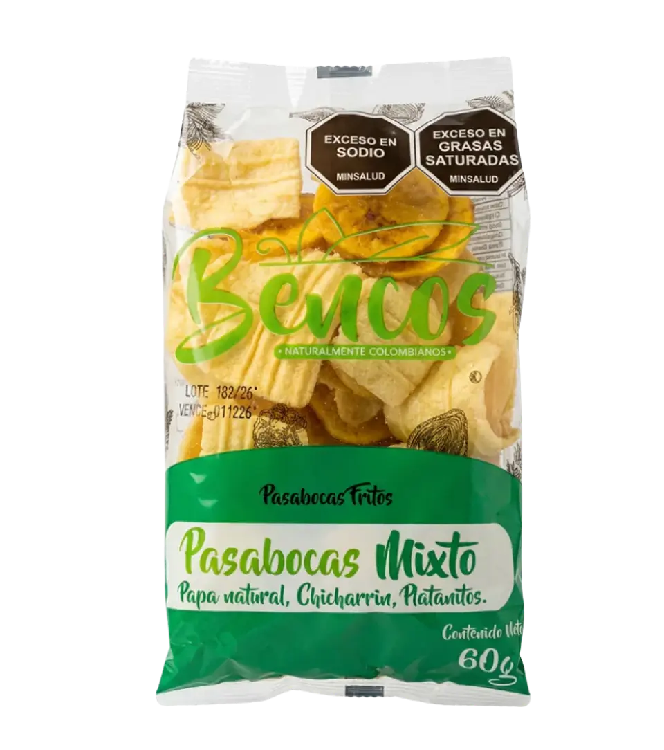Chicharrín Mixto 40 g Bencos 1