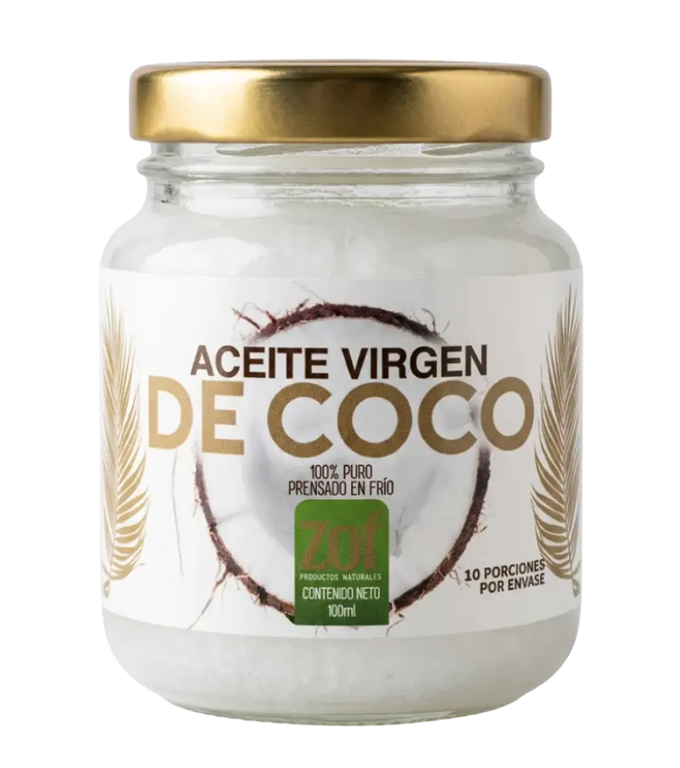 Aceite Virgen de Coco 100gr Zoi 1