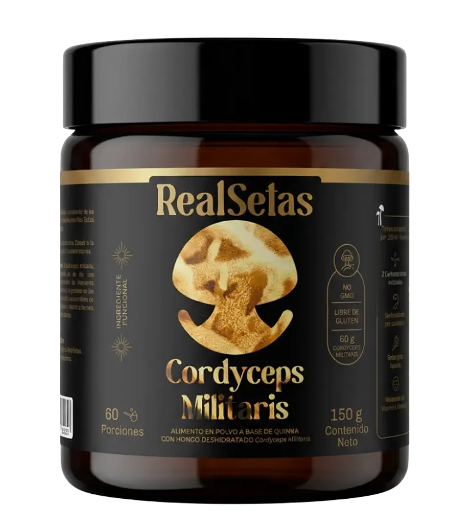 Cordyceps Militaris en Polvo 150 g RealSetas 1