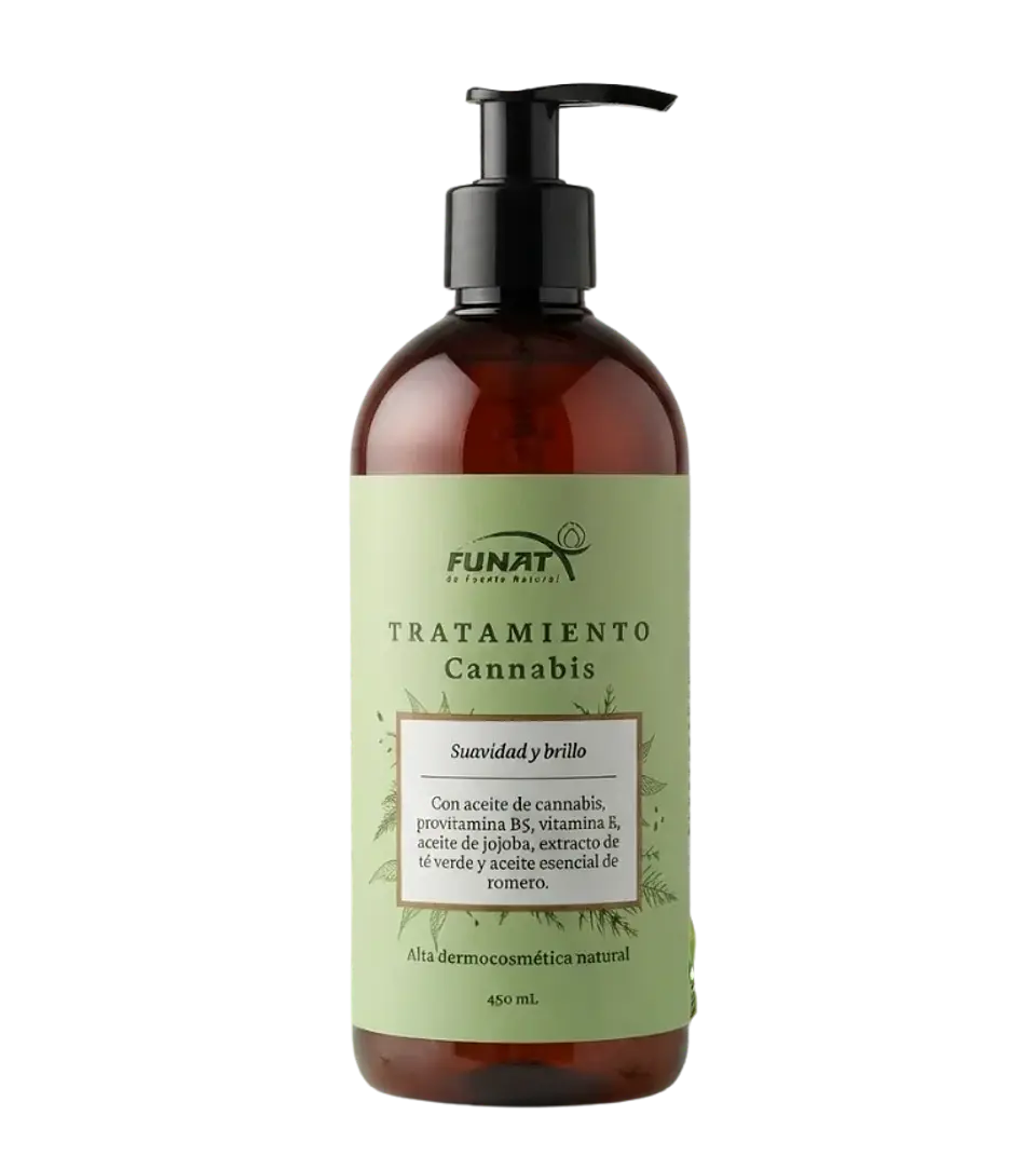 Tratamiento Acondicionador Capilar Cannabis 450 mL Funat 1
