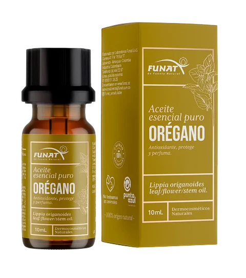 Aceite Esencial Puro de Orégano 10 mL Funat
