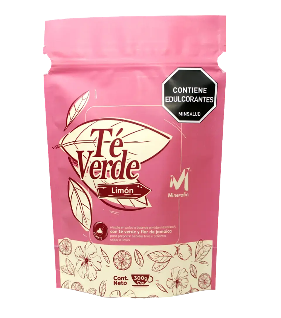 Té Verde Limón con Flor de Jamaica 300 g Mineralin 1
