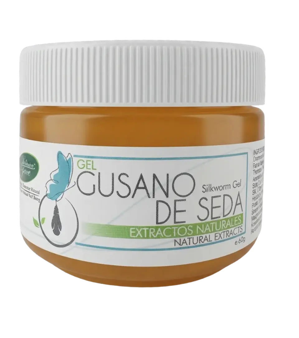 Gel con Extractos Naturales Gusano de Seda por 60g 1