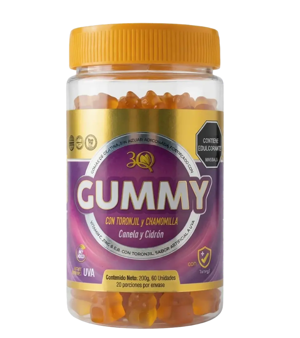 Gummy Melatonina y Chamomilla 60 Gomas 3Q 1