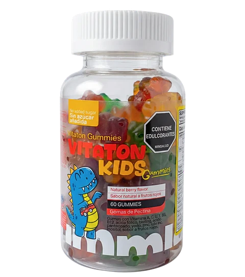 Vitaton Kids Multivitamínico para niños 60 Gummies