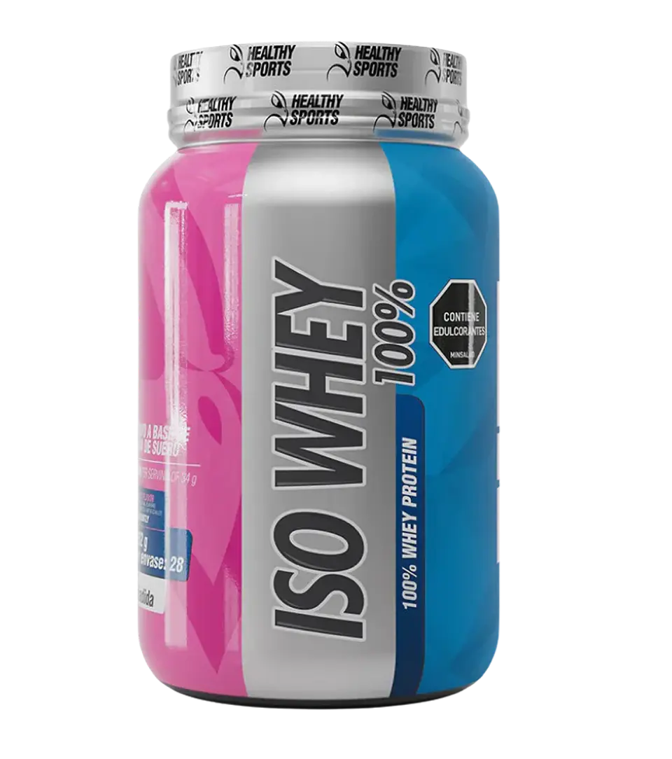 Proteína ISO Whey 100 Red Velvet 952 g Healthy Sports 1