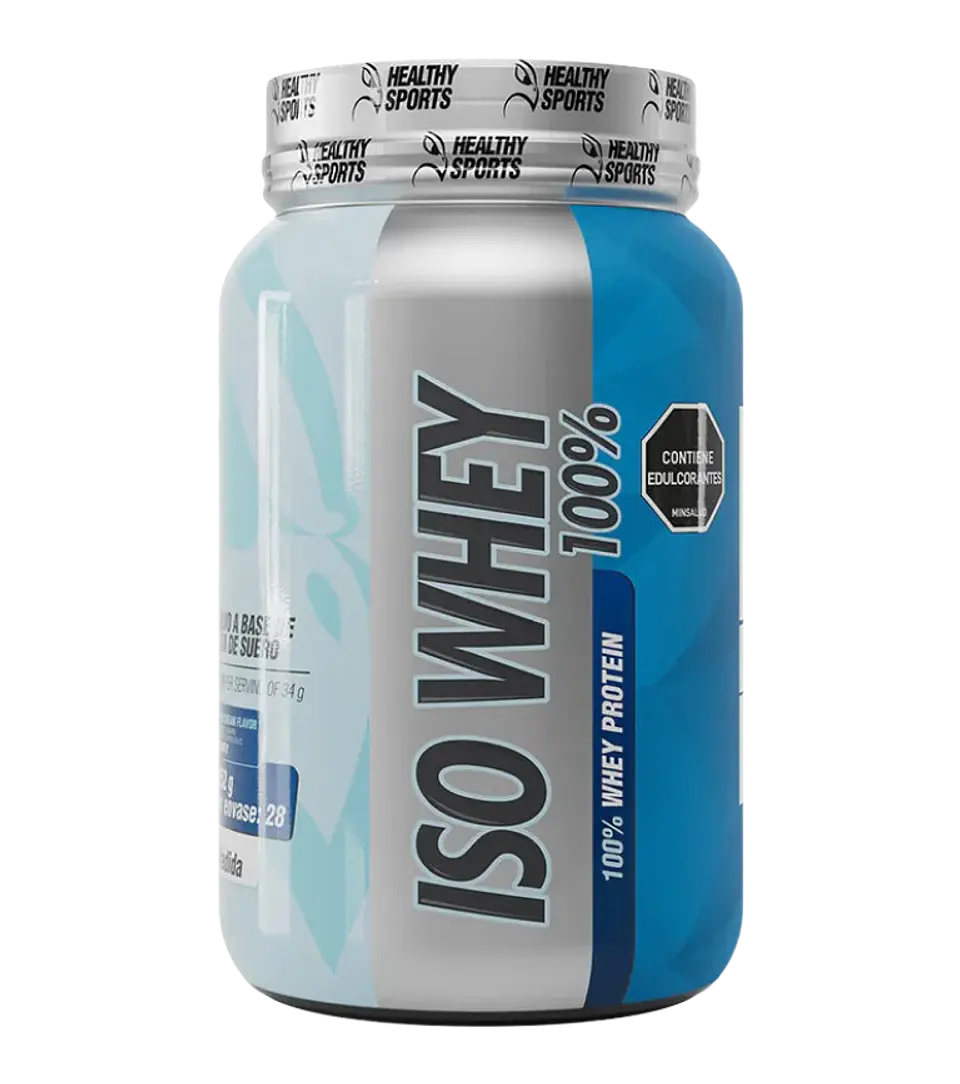 Proteína ISO Whey 100 Cookies & Cream 952 g Healthy Sports 1