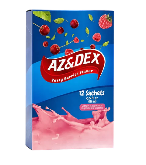 AZ & DEZ Liquid 12 Sachets x 15 ml Healthy America