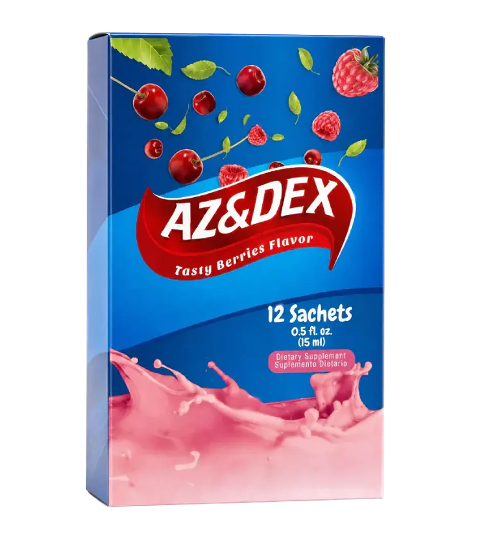 AZ & DEZ Liquid 12 Sachets x 15 ml Healthy America 1