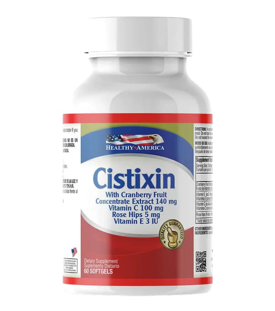 Cistixin 280 mg 60 Cápsulas Blandas Healthy America 1