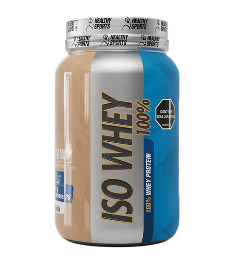 Proteína ISO Whey 100 Chocolate con Mantequilla de Maní 952 g Healthy Sports