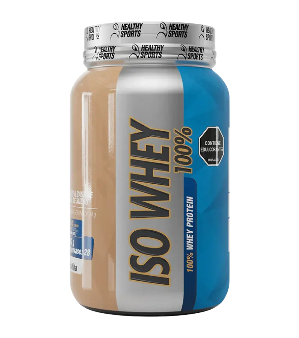 Proteína ISO Whey 100 Chocolate con Mantequilla de Maní 952 g Healthy Sports 1