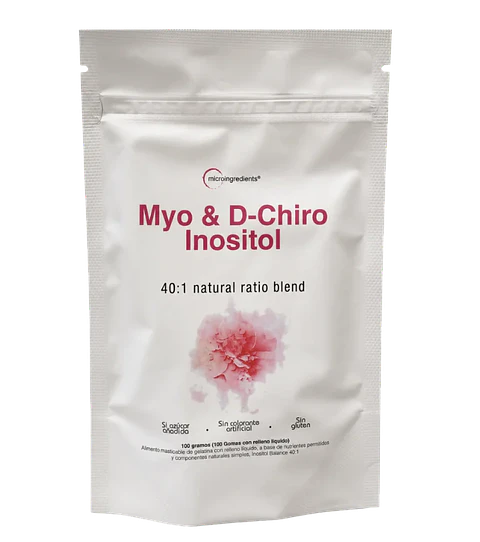 Myo & D-Chiro Inositol 40:1 Microingredients 100 Softgels