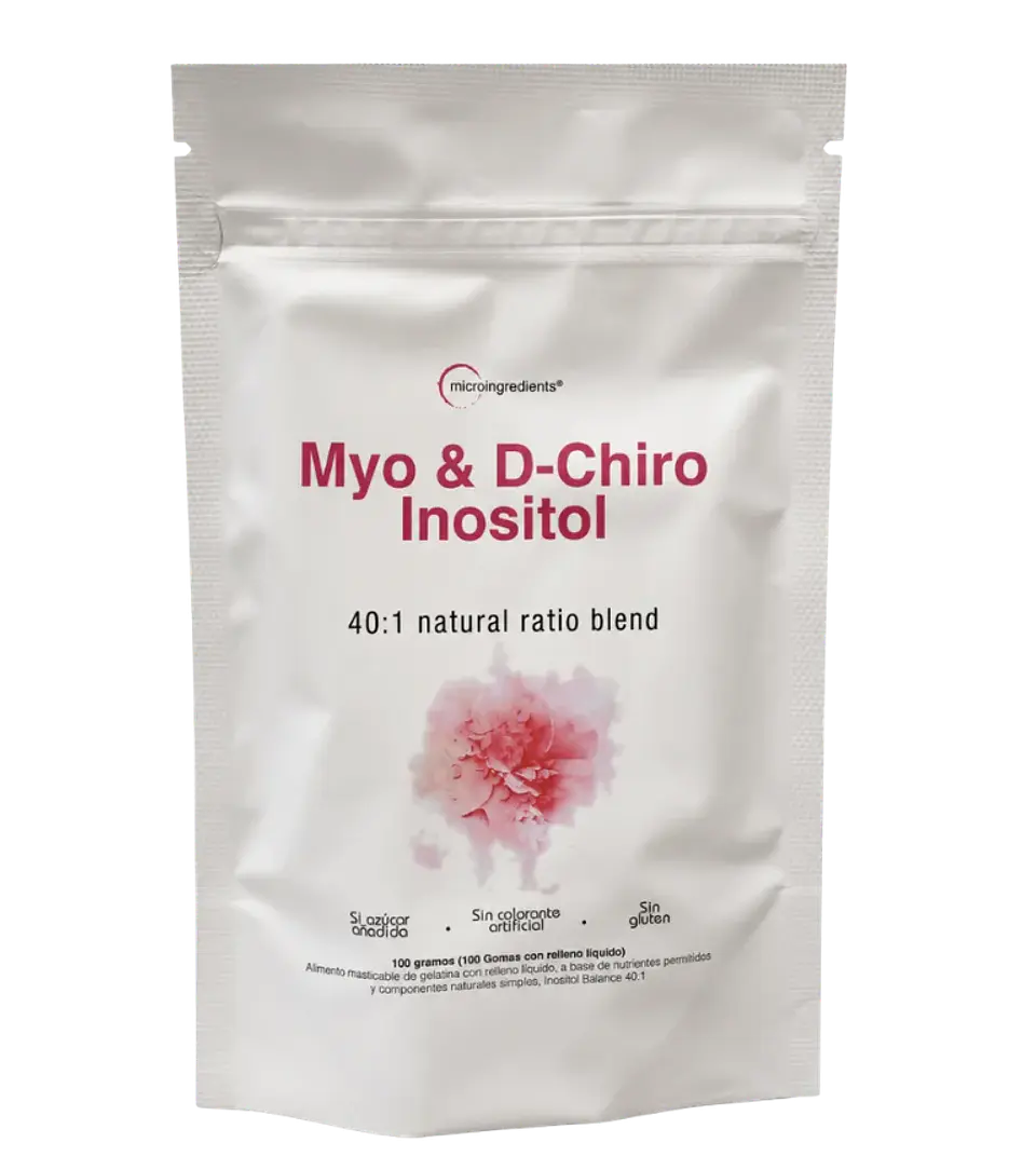 Myo & D-Chiro Inositol 40:1 Microingredients 100 Softgels 1