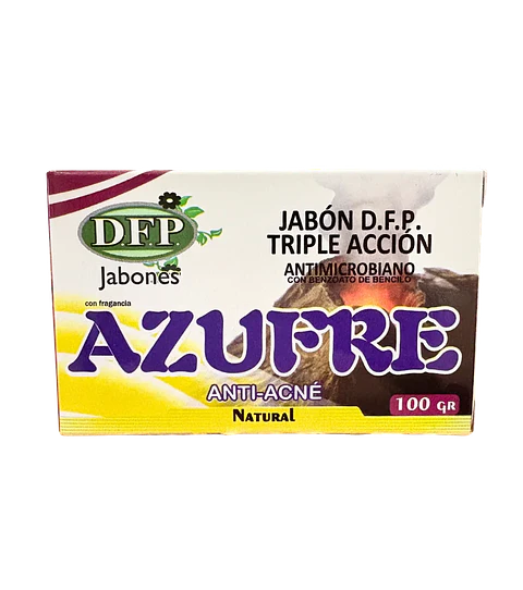 Jabón de Azufre 100 gr DFP