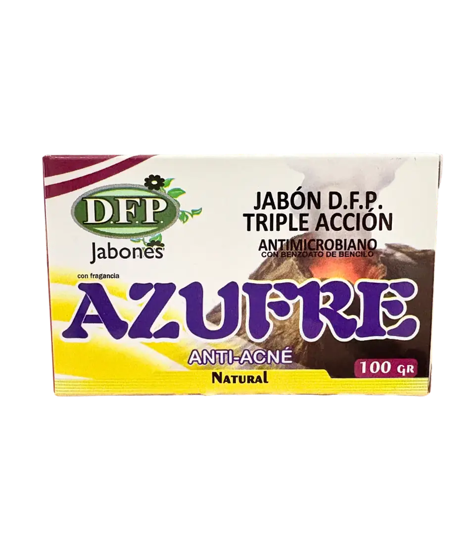 Jabón de Azufre 100 gr DFP 1