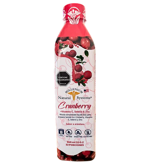 Bebida Cranberry 960 ml Natural Systems
