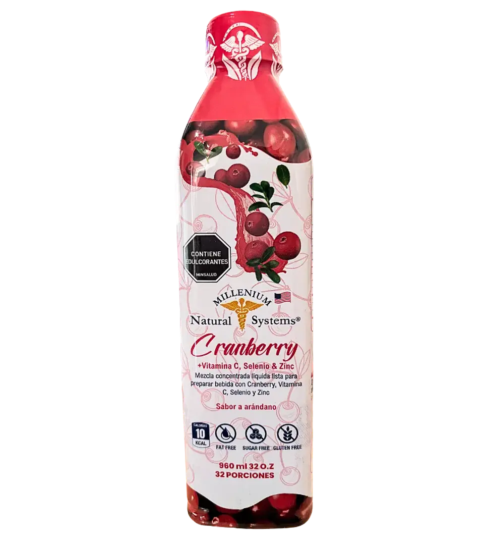 Bebida Cranberry 960 ml Natural Systems 1