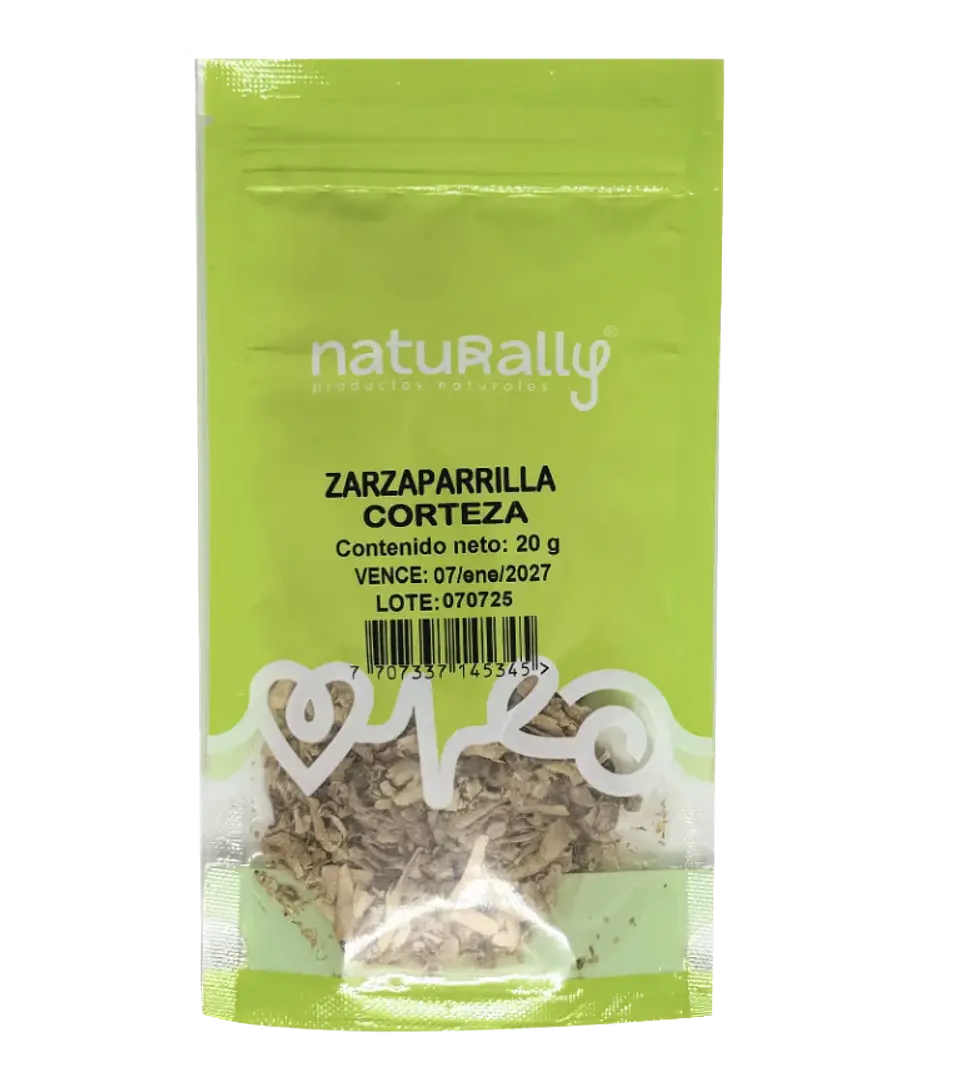 Zarzaparrilla Corteza 20 g Naturally 1