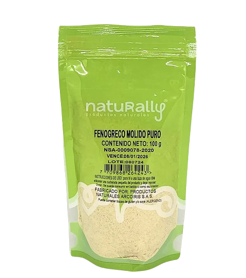 Fenogreco Molido 100 g Naturally