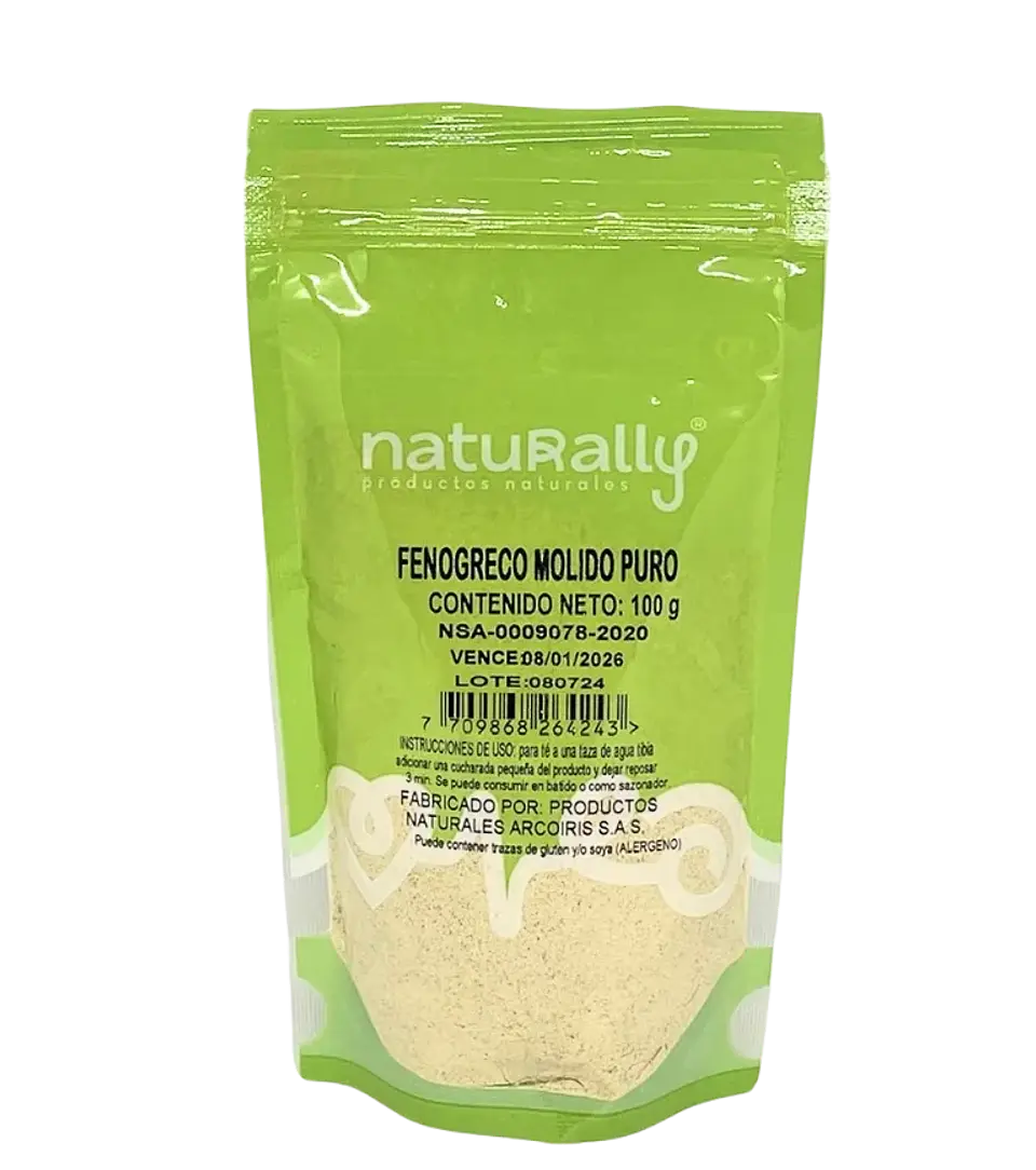 Fenogreco Molido 100 g Naturally 1