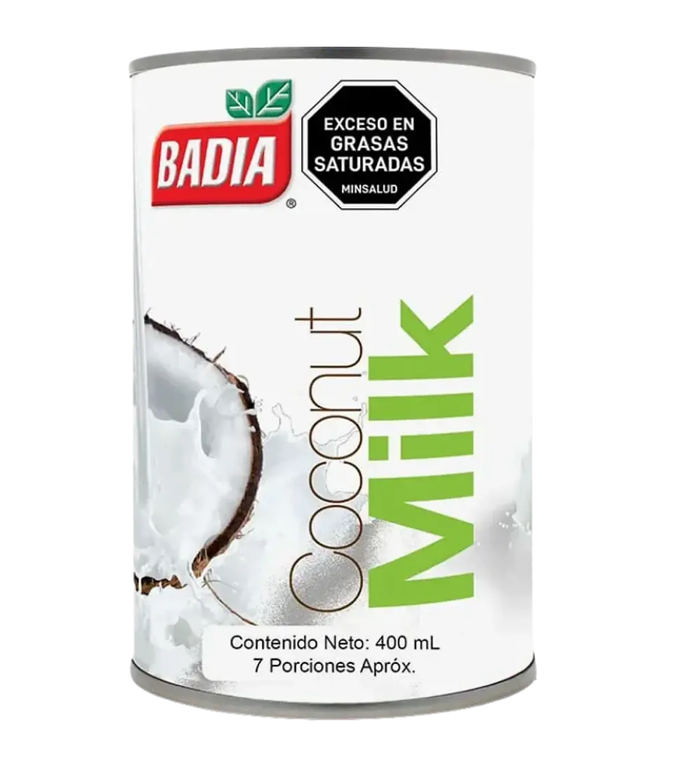 Leche de Coco Coconut Milk 400 ml Badia 1