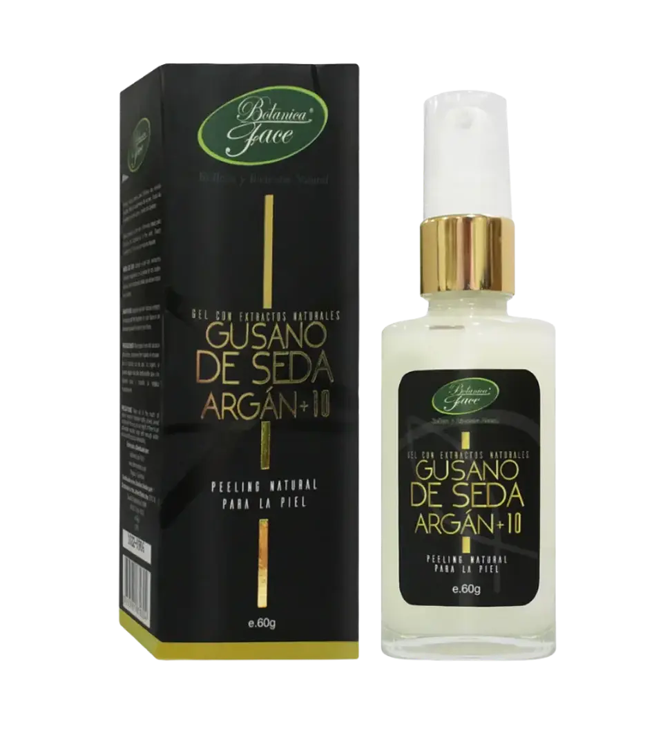 Gel Gusano de Seda Argán +10 60 g Botánica Face 1