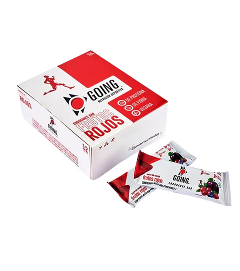 Endurance Bar Frutos Rojos Caja 12 Unidades Going