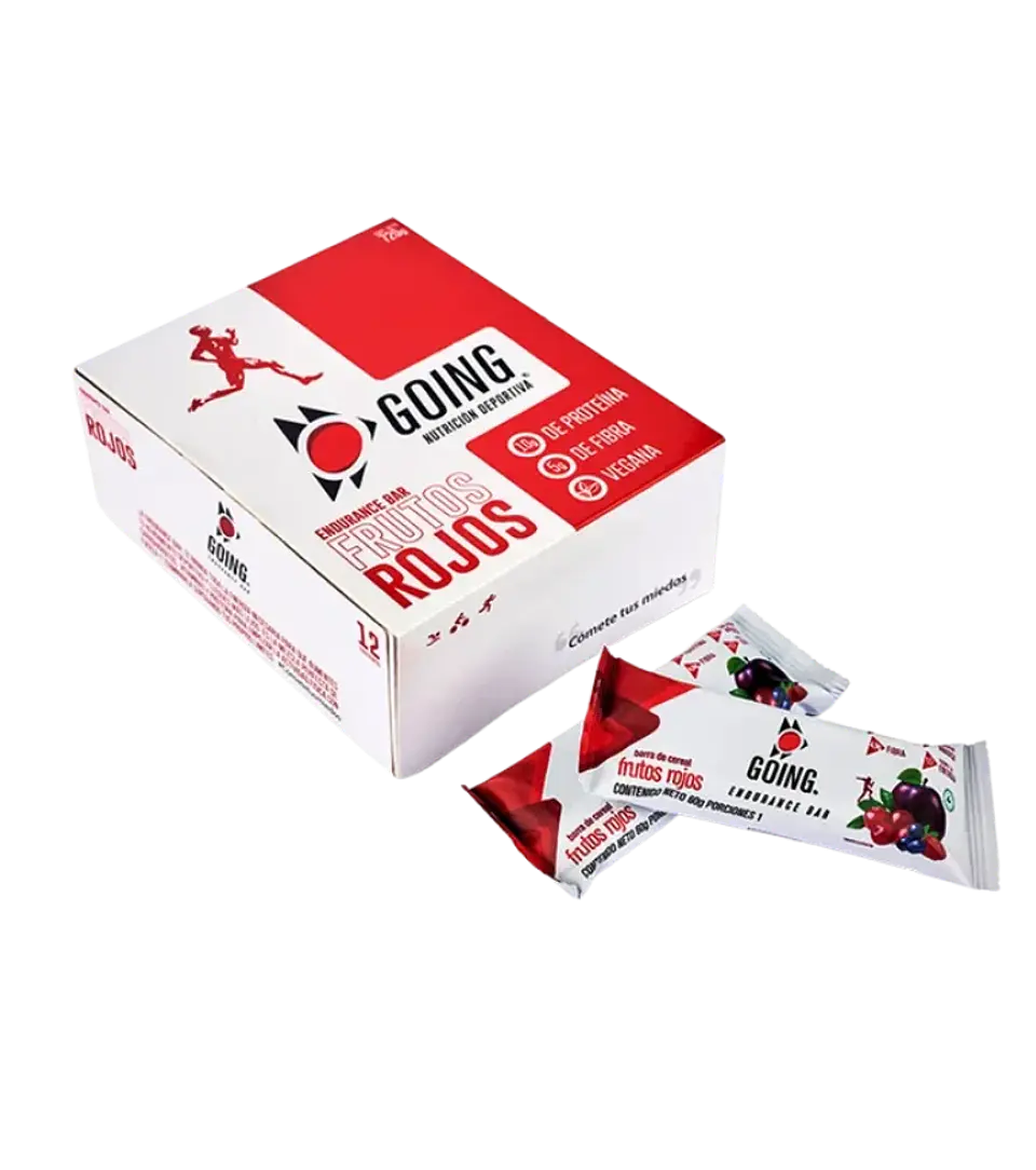 Endurance Bar Frutos Rojos Caja 12 Unidades Going 1