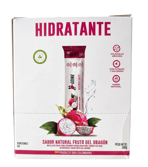 Hidratante con Electrolitos Fruto del Dragón Caja 24 Sticks Going